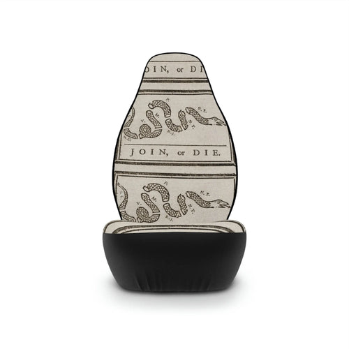 "Join or Die" Revolutionary War Flag Car Seat Covers