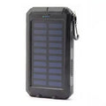 10000mAh Solar Power Bank with Flashlight