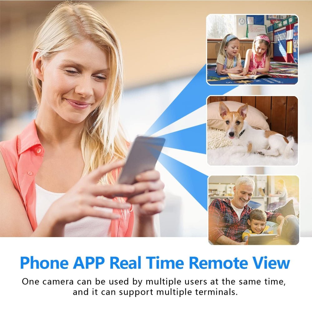 1080P Wireless Mini Security Camera WiFi Indoor Monitoring