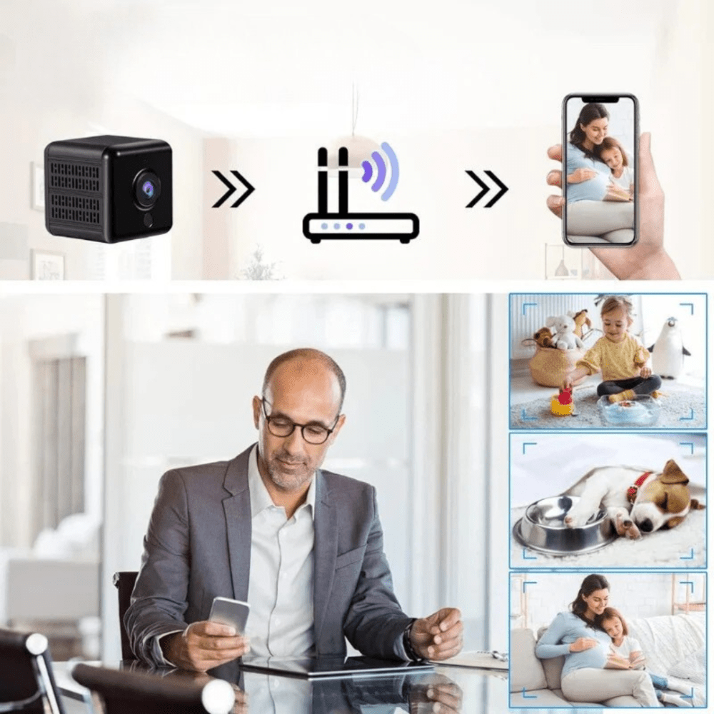 1080P Wireless Mini Security Camera WiFi Indoor Monitoring