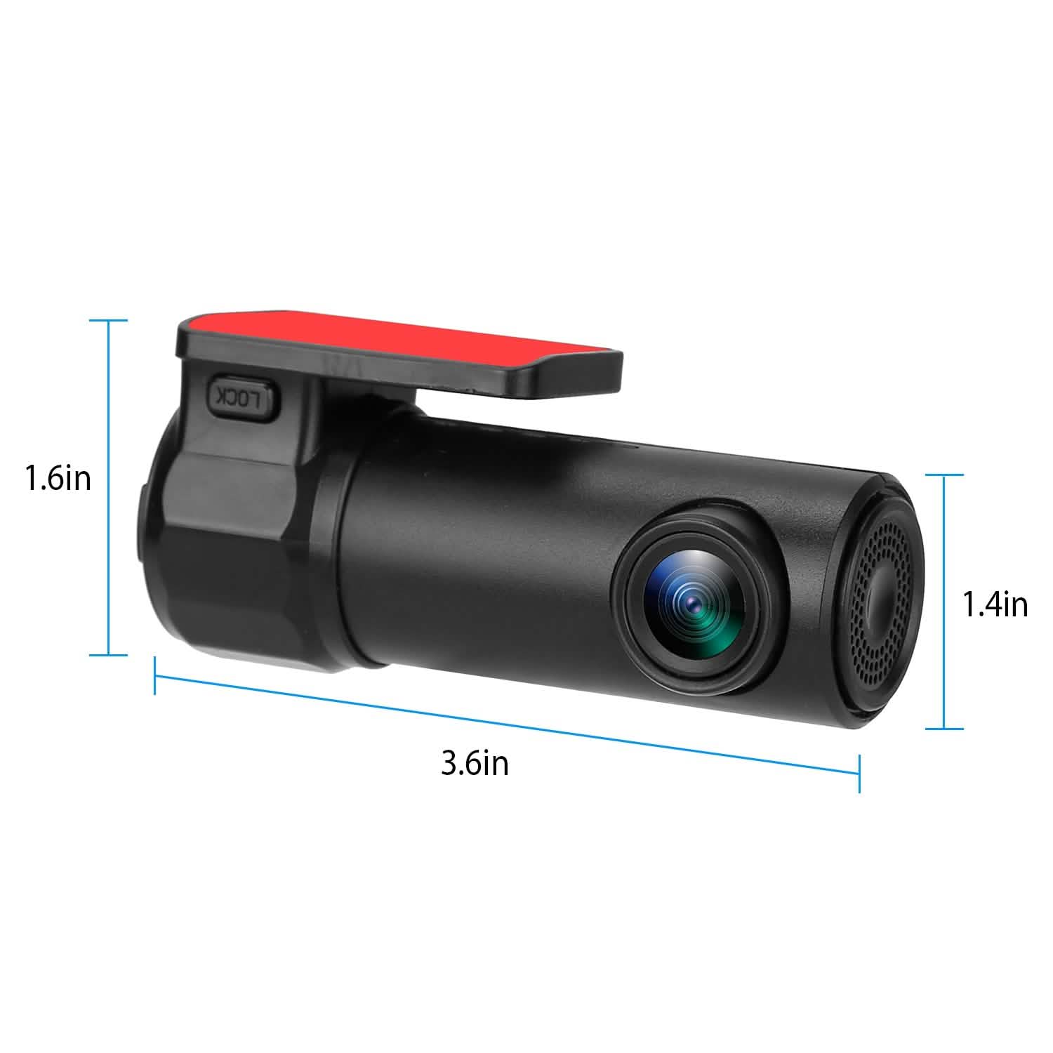 1080P Dash Cam Car Camera Recorder