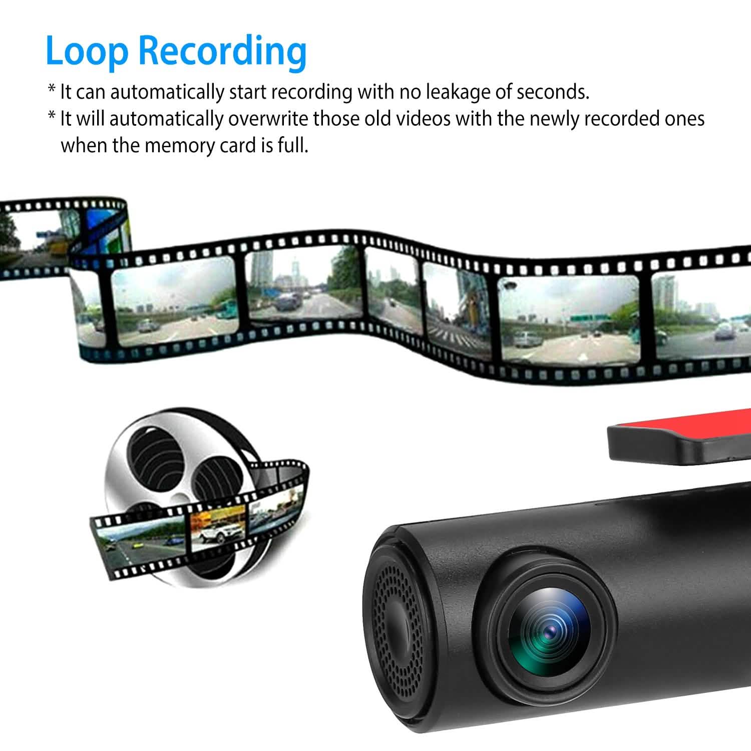 1080P Dash Cam Car Camera Recorder