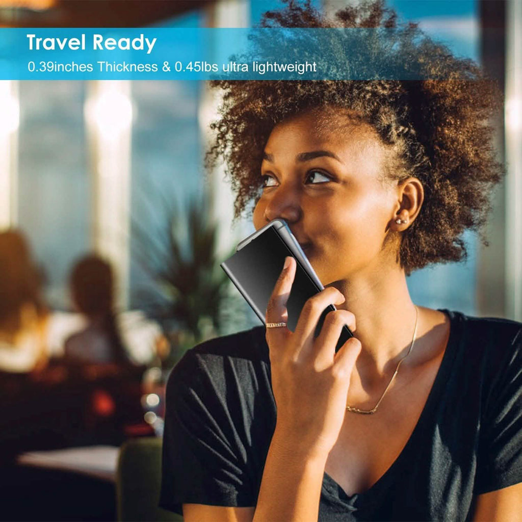 20000mAh Power Bank Ultra Thin External Battery Pack