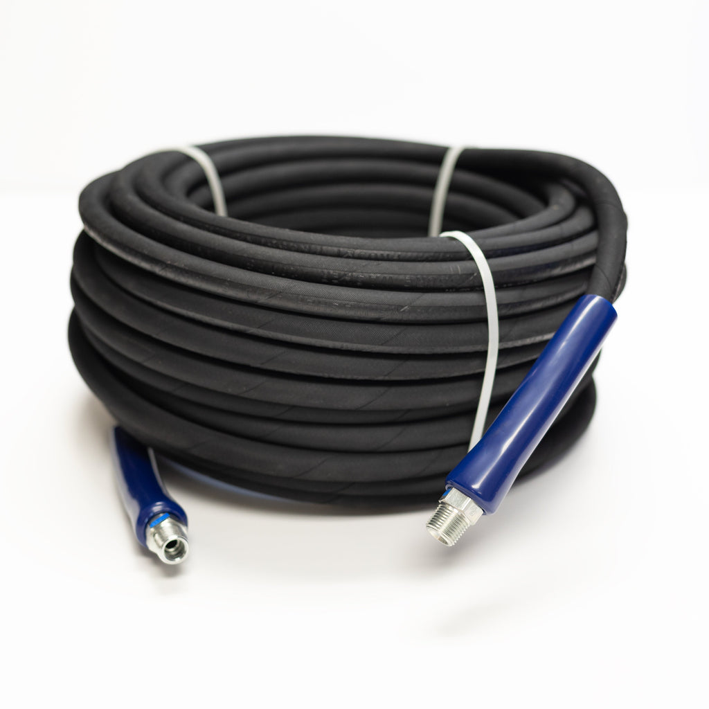 3/8" x 150' Black Cover | 4,200 PSI Pressure Washer Hose Assembly