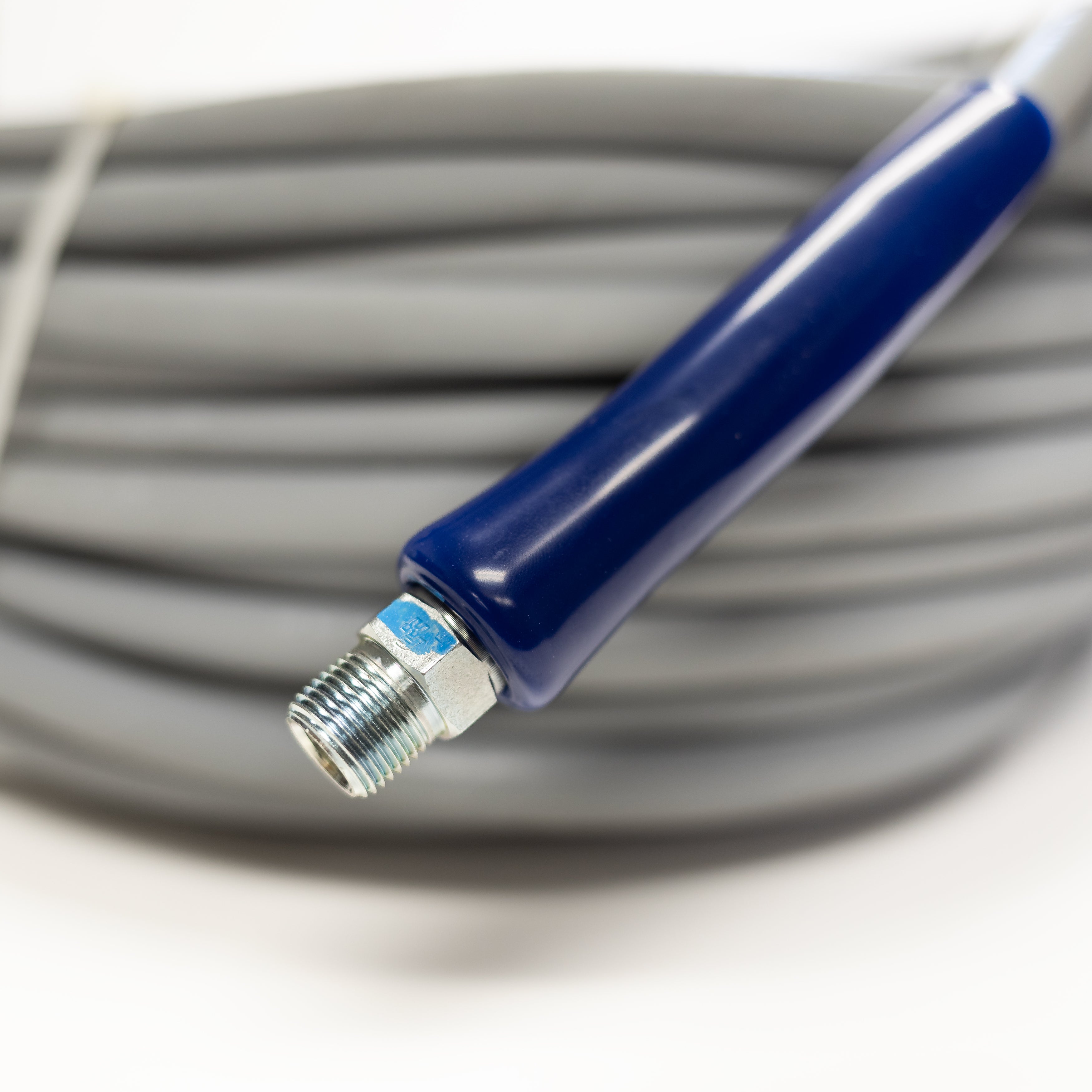3/8" x 50' Gray Cover | 4,200 PSI Pressure Washer Hose Assembly