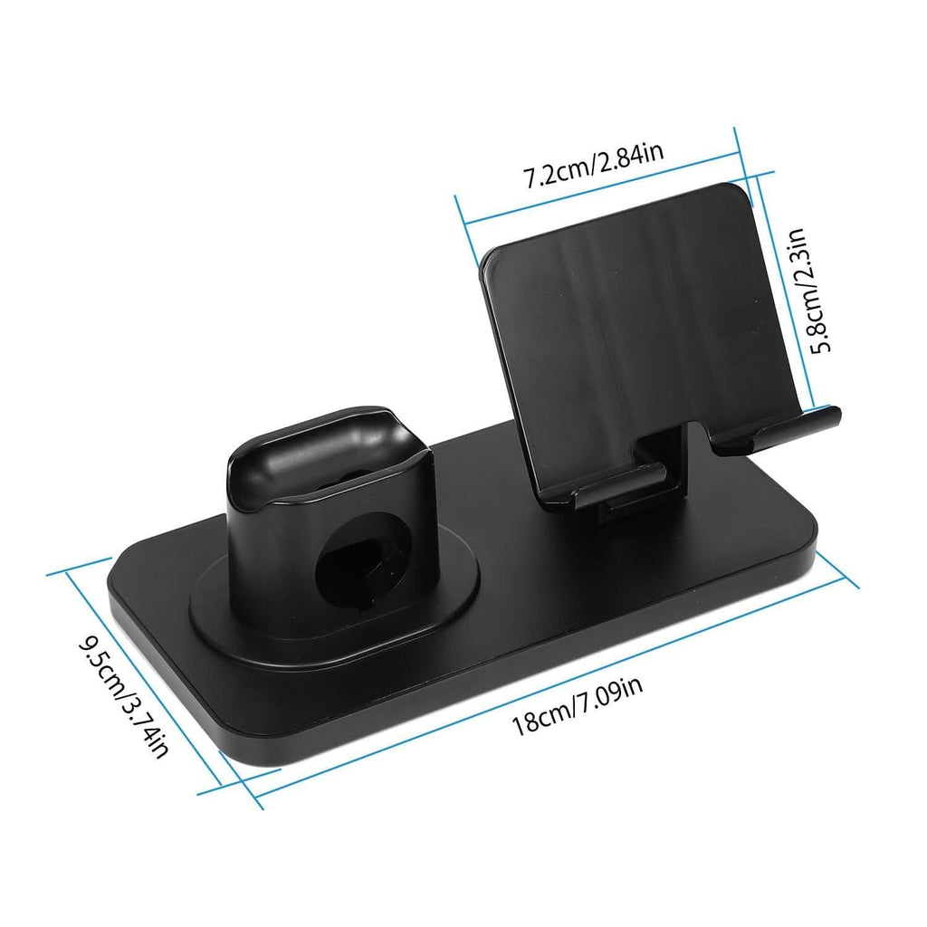 3-in-1 Charging Dock Station Phone Charger Stand Holder