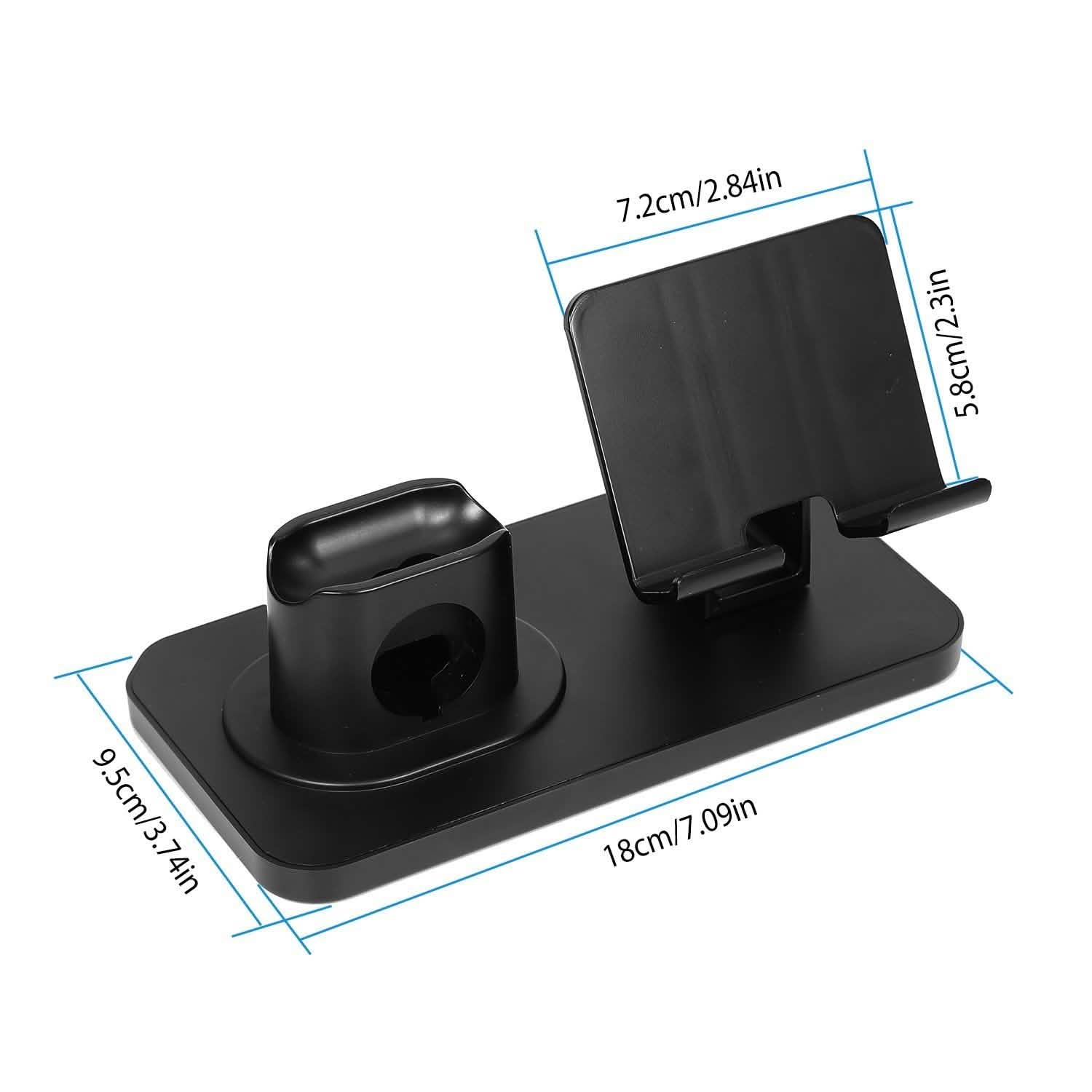 3-in-1 Charging Dock Station Phone Charger Stand Holder