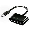 3-in-1 USB Type-C Card Reader Adapter – OTG SD/TF Converter