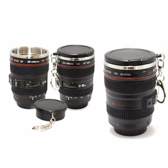 3-Pack: Mini Camera Lens Shot Glasses