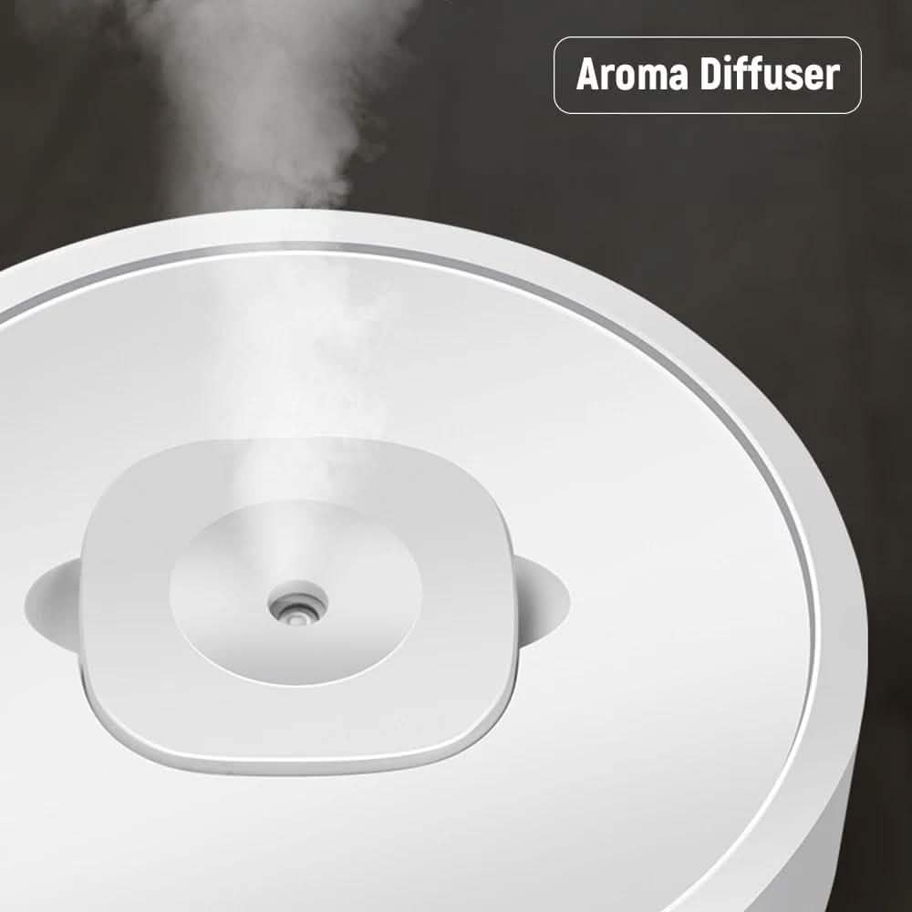 4-in-1 Movable Air Purifier Humidifier Ultraviolet Cleaner Aroma Diffuser