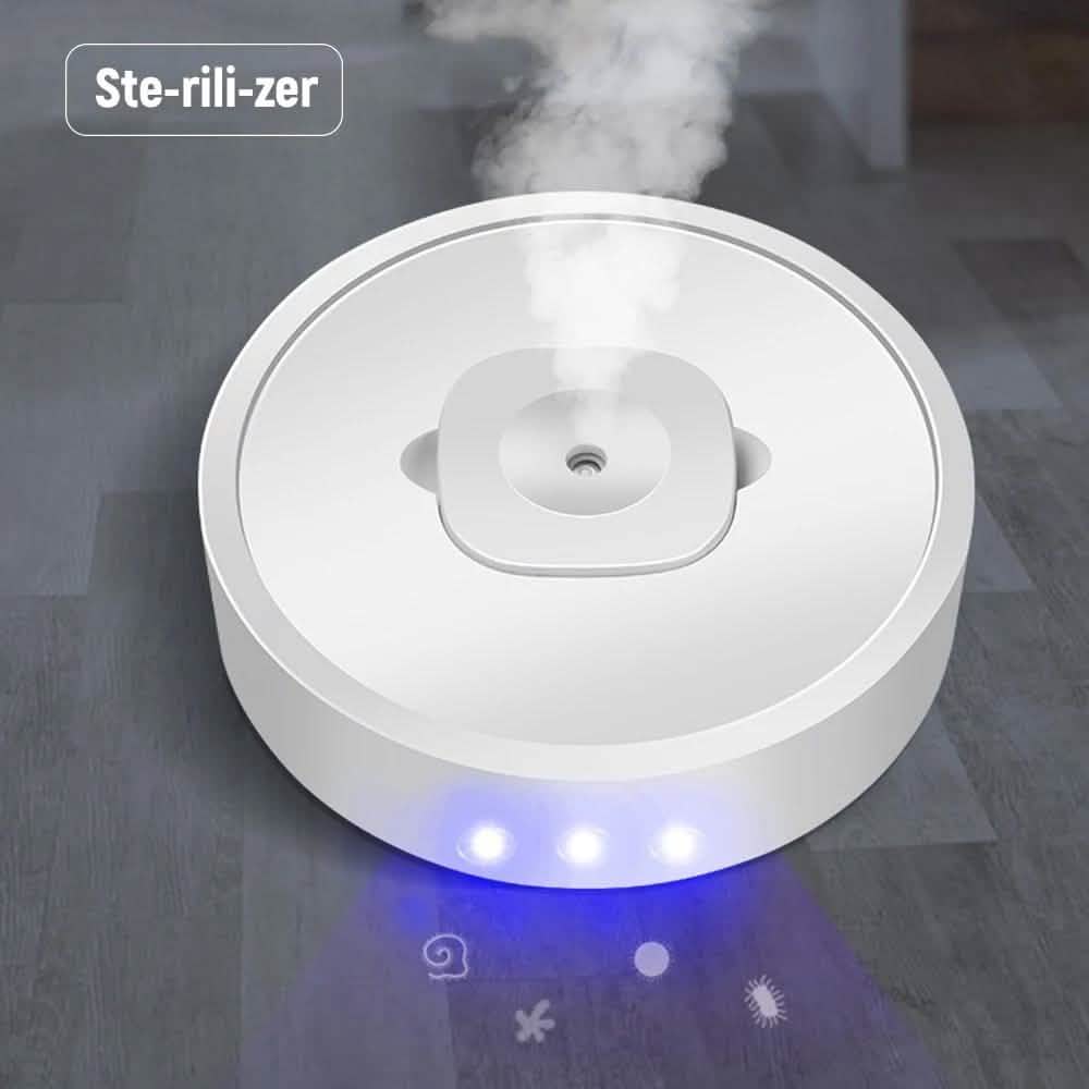 4-in-1 Movable Air Purifier Humidifier Ultraviolet Cleaner Aroma Diffuser