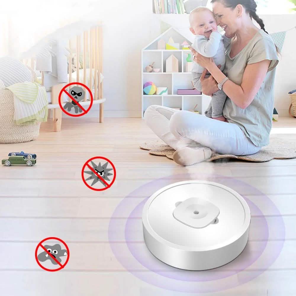 4-in-1 Movable Air Purifier Humidifier Ultraviolet Cleaner Aroma Diffuser
