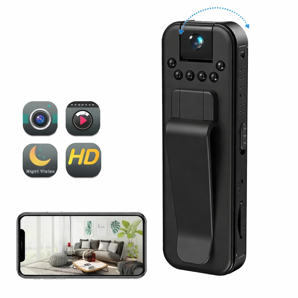 1080P HD Mini Camera – Portable Digital Video Recorder with Night Vision & Infrared