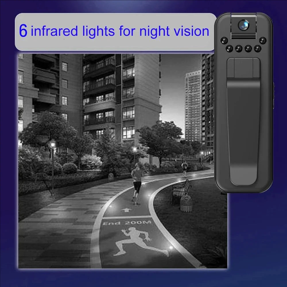 1080P HD Mini Camera – Portable Digital Video Recorder with Night Vision & Infrared