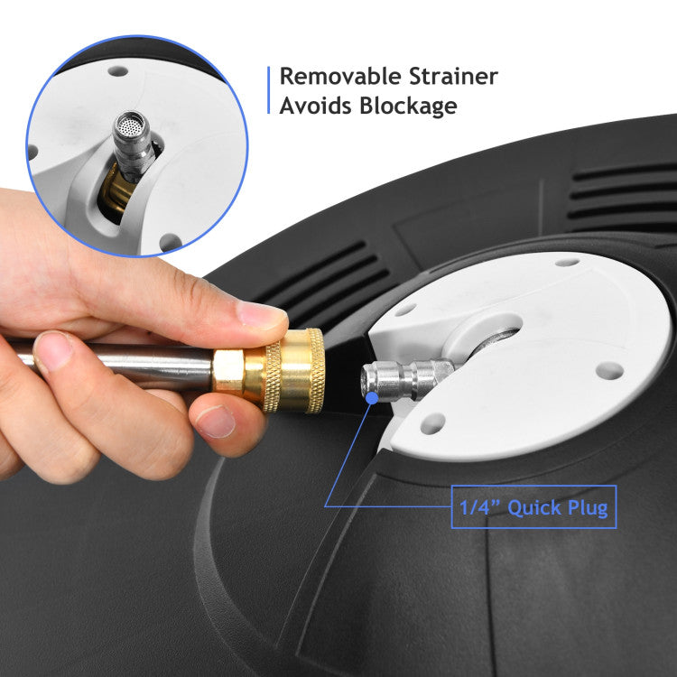 16" Pressure Washer with 2 Nozzles & Quick-Connect Wands