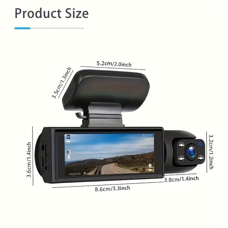 1080P WIFI Dual camera Dash Cam