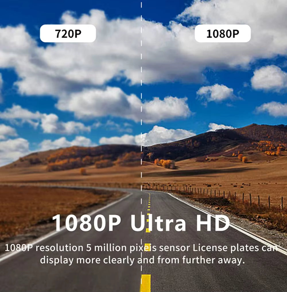 1080P WIFI Dual camera Dash Cam